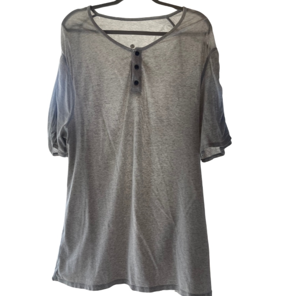 Grey EUC Mens Lululemon Shirt